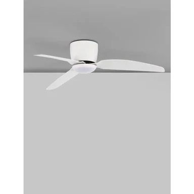 NOVA LUCE Volga plafonski ventilator led 18w/3000k/650lm/ip20/bijela nl9952361