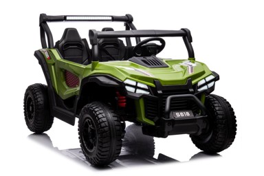 Buggy na akumulator S618 4x4, zeleni, dvosjed