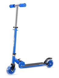 MALPLAY Dječji romobil s LED kotačima plavi