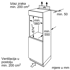 BOSCH Ugradbeni hladnjak KIR18NFF0