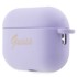 GUESS Futrola Silicone Charm Heart, za AirPods Pro 2, ljubičasta