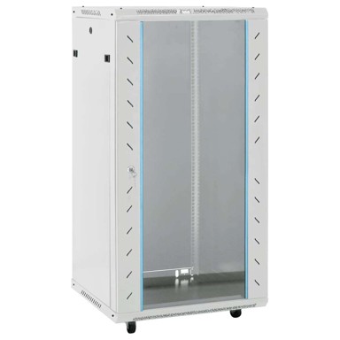 Mobilni ormarić za mrežnu opremu 22U 19, IP20, 60 x 60 x 120 cm, siva