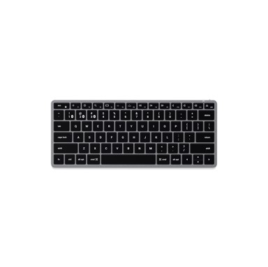 SATECHI Tipkovnica Slim X1 Bluetooth BACKLIT Wireless, US, Space Grey