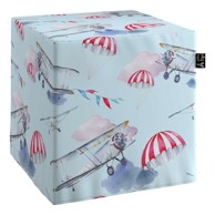 YELLOW TIPI Plavi dječji puf Magic 