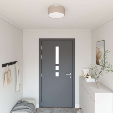 Ugradbena stropna rasvjeta E27, okrugla, smeđa