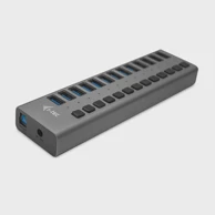 I-TEC USB 3.0 Charging Hub, 13 portova, 60 W adapter