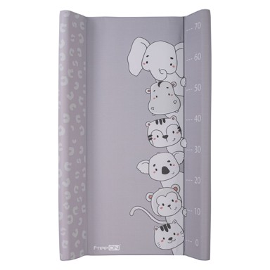 FREEON Podloga za previjanje Animals, 50x80, tvrda