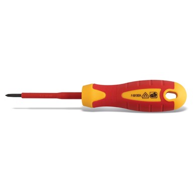 HOGERT Križni odvijač PH2 100 mm, 1000V, S2 čelik HT1S924