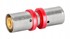 DIAMOND PEX press spojnica 16 x 16 mm, mjedena, poniklana