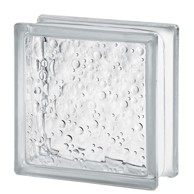 SEVES Staklena opeka, 190x190x80 mm, prozirna