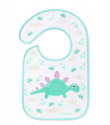 BABYONO Podbradak Istraživač okusa, dinosaur