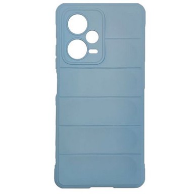 MAXMOBILE TPU Maskica Hard Protection Waves za Xiaomi Redmi Note 12 Pro+ 5G, svijetlo plava