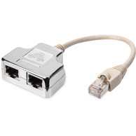 DIGITUS Adapter Patchkabel CAT 5e oklopljeni