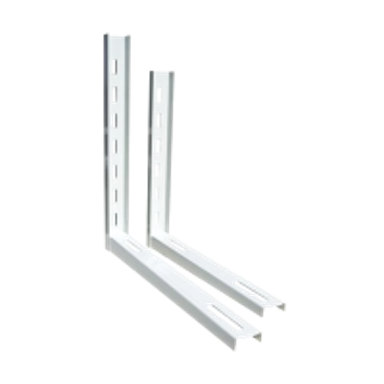 Nosač za klimu 590x490 mm, pocinčani, plastificirani, bijeli