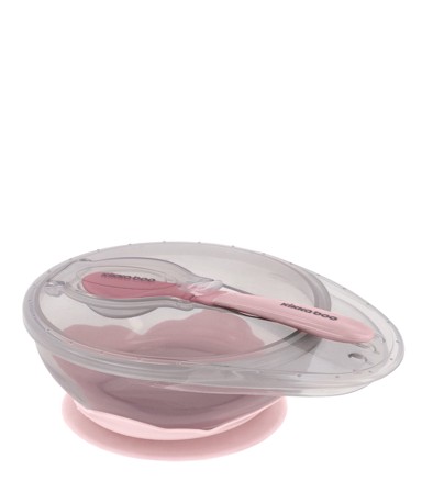 KIKKA BOO Posuda s žlicom, roza
