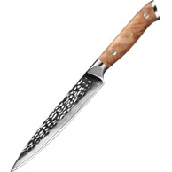 Damaskasti kuhinjski nož Za-37477 Utility Kp37477, smeđi