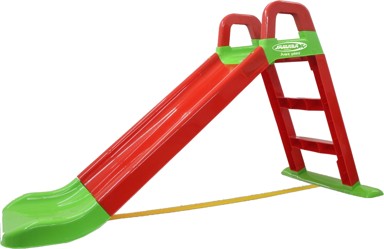 JAMARA Tobogan Funny Slide, 145cm, dodatni sigurnosni remen, crveni