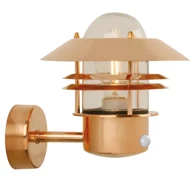 Zidna svjetiljka Blokhus Up Sensor, E27, IP54, 25031030, bakrena