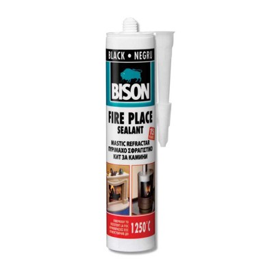 BISON Kit za silikoniranje KAMIN 530G