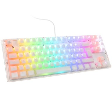 DUCKY Tipkovnica One 3 Aura White TKL Gaming, RGB LED, Kailh Jellyfish Y - DKON2187ST-FDEPDAWWWWK1