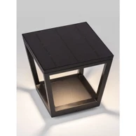 CUPPA Solarna LED svjetiljka NL9136464, 2 W, 186 lm, IP54, 3000 K, sa senzorom, crna