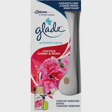 GLADE Automatski osvježivač zraka - Božur i trešnja