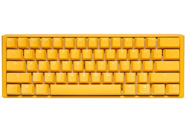 DUCKY Tipkovnica Mini One 3 Gaming USB QWERTY američka žuta