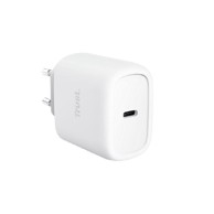 TRUST Kućni punjač, Maxo, USB-C, GaN tehnologija, 45 W, bijela