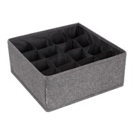 BIGSO Sivi organizator ladica sa 16 pretinaca Drawer