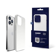 3MK Hardy Silicone MagCase, iPhone 14 Pro Max, bijelo