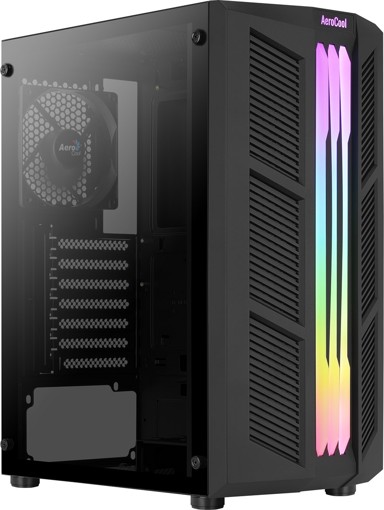 AEROCOOL Kućište PRIME, mid tower, ATX, prozor, crno