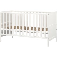 GERMANIA Bijeli dječji krevet od masivnog drveta 70x140 cm Alkmaar