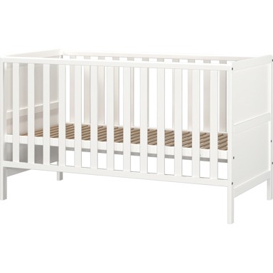 GERMANIA Bijeli dječji krevet od masivnog drveta 70x140 cm Alkmaar