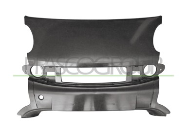 PRASCO Prednji branik Smart ForTwo 02-07, srednji, s haubom