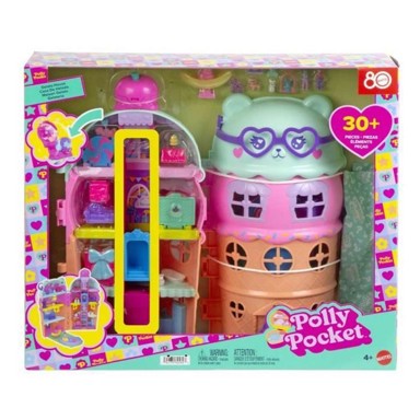 POLLY Playset Polly Pocket, s dodacima i 2 figurice, plastični, +4 godine
