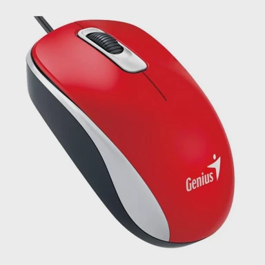 GENIUS Miš DX-110, crveni, USB
