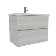 Kupaonski ormarić OMEGA, panel Soft Gap, 80 cm, Halifax light