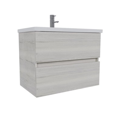 Kupaonski ormarić OMEGA, panel Soft Gap, 80 cm, Halifax light