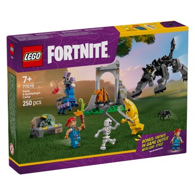 LEGO Fortnite Peely i Sparkplug u kampu 77075