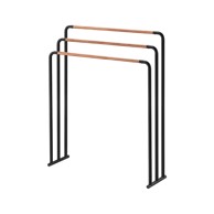 YAMAZAKI Crni stalak za ručnike Plane