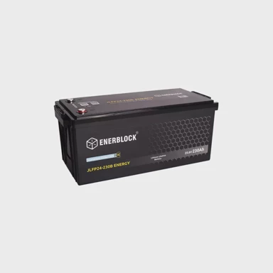 ENERBLOCK Baterija LiFePO4 24V 230Ah 5888Wh, BMS Bluetooth