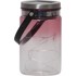 STAR TRADING Vanjska solarna lampa Tint Lantern Pink, visina 15 cm