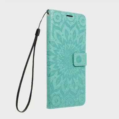 OEM Torbica Mezzo Book Case preklopna za Samsung Galaxy A16 5G, mandala zelena