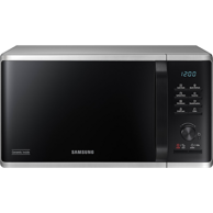 SAMSUNG Samostojeća mikrovalna pećnica MS23B3515AS, 23 l, 1150 W, crna/siva