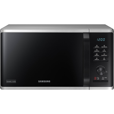 SAMSUNG Samostojeća mikrovalna pećnica MS23B3515AS, 23 l, 1150 W, crna/siva