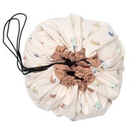 PLAY&GO Vreća i podloga za igru 2u1 Autići, Ø140 cm