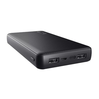 TRUST Powerbank prijenosni punjač Primo 24676, 20000 mAh, crni