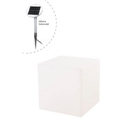 8SEASONS Svjetleća kocka, Solar, 43 cm