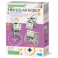 4M Mini solarni robot 3u1