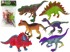 Set figurica dinosaura u bojama, 6 komada